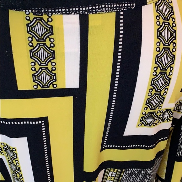 JM Collection Tunic Black Sequin Neckline Medium - Picture 5 of 6